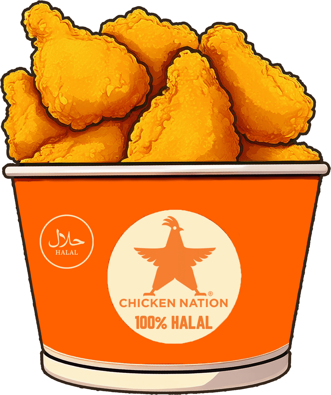 Chicken Nation Bucket