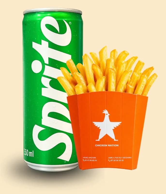 FRITES ET SPRITE